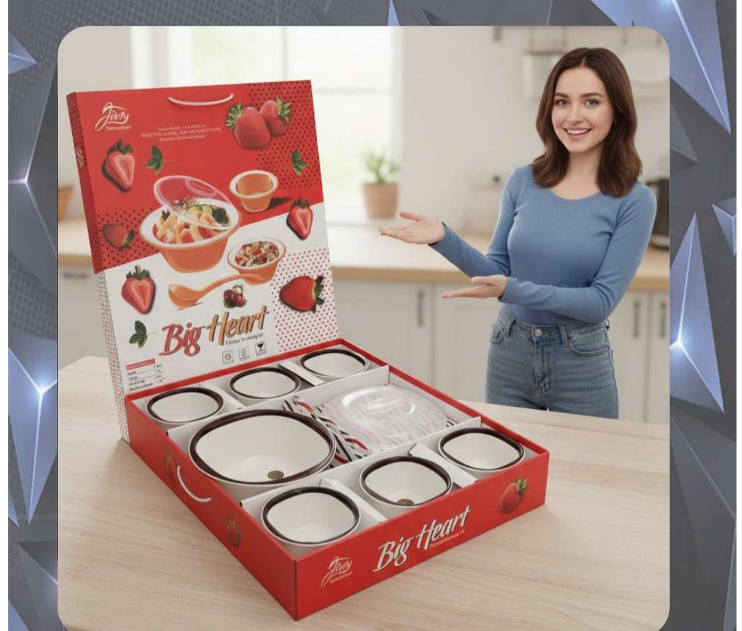 Big Heart Serving Set